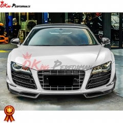 OKing Style Carbon Fiber Canards For Audi R8 2007-2015