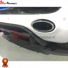 OKing Style Carbon Fiber Rear Diffuser For Audi R8 V10 2010-2015