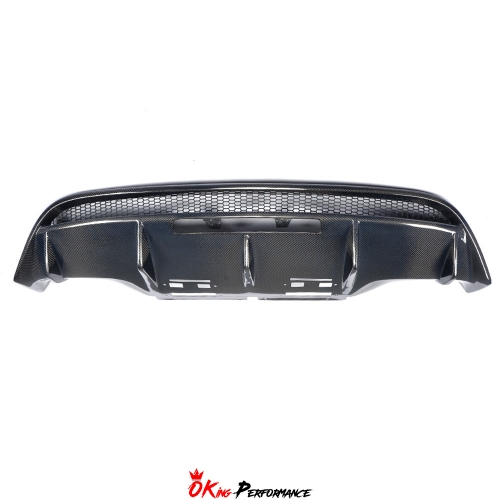 OKing Style Carbon Fiber Rear Diffuser For Audi R8 V10 2010-2015