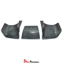 Artisan Spirit (Liberty Walk) Style Carbon Fiber Rear Diffuser For Audi R8 V10 2007-2015