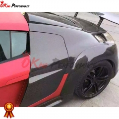 PPI Style Partial Carbon Fiber Wide Body Kit For Audi R8 2007-2015