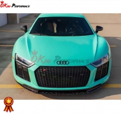 Vorsteiner Style Dry Forged Carbon Fiber Front Lip For Audi R8 2016-2019