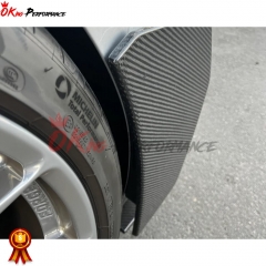 Carbon Fiber Rear Bumper Side Vent Spats For Audi R8 V10 2016-2019
