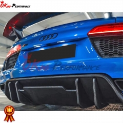 Vorsteiner Style Dry Carbon Fiber Rear Diffuser For Audi R8 2016-2019