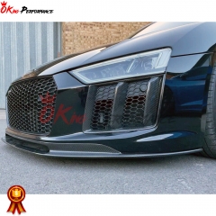 Dry Carbon Fiber Front Bumper Side Vents For Audi R8 V10 2016-2019
