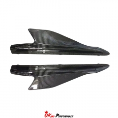 Capristo Style Dry Carbon Fiber Side Skirt Splitter For Audi R8 2016-2019