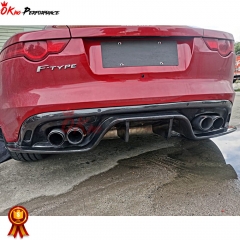 Carbon Fiber (CFRP) Rear Diffuser For Jaguar F-Type 2013-2019