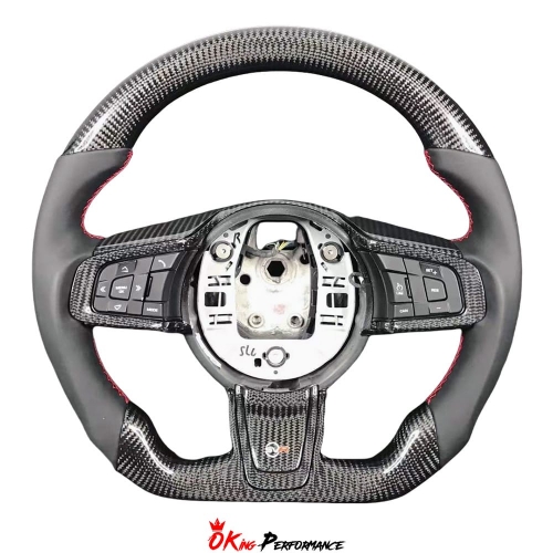 Customize Carbon Fiber Steering Wheel For Jaguar F-Type 2013-2019