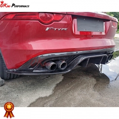 Carbon Fiber (CFRP) Rear Diffuser For Jaguar F-Type 2013-2019