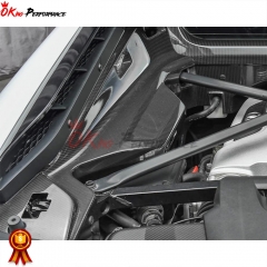 Dry Carbon Fiber Replacement Engine Bay Panel Pair For Audi R8 2016-2024