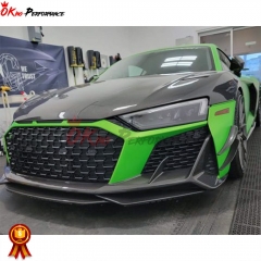 Capristo Style Dry Carbon Fiber Front Canards For Audi R8 2020-2024
