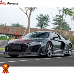 Paktechz Style Dry Carbon Fiber Side Skirt For Audi R8 2020-2024