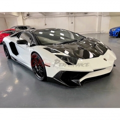 LP750 SV Style Dry Carbon Fiber with Portion Primer Body Kit For Lamborghini Aventador LP700-4 LP720 LP750 2011-2015