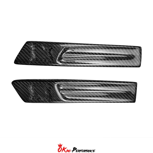 Carbon Fiber Fender Emblem Replacemnet For Nissan R35 GTR 2008-2016