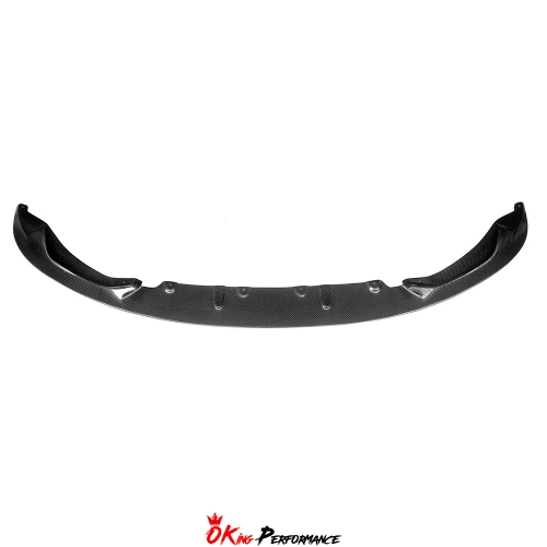 3D Style Dry Carbon Fiber Front Lip For BMW M3 M4 F80 F82 F83 2014-2020