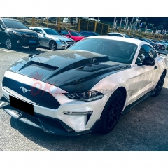 TF Style Carbon Fiber Hood For Ford Mustang 2015-2017