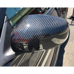 Dry Carbon Fiber Mirror Cover (Add on) For Nissan 370Z