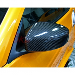 Dry Carbon Fiber Mirror Cover (Add on) For Nissan 370Z