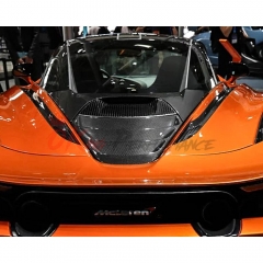 OEM Style Dry Carbon Fiber Engine Compartment Cover-2 For Mclaren 720S Coupe