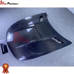 Black Series Style Carbon Fiber Hood For Mercedes-Benz AMG GT GTS GTC GTR 2015-2019