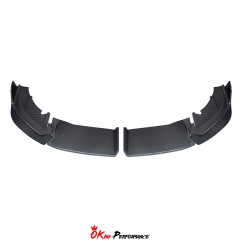 MP Style Dry Carbon Fiber Front Lip Splitter For BMW 5 Series G60 2024-On