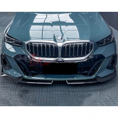 MP Style Dry Carbon Fiber Front Lip Splitter For BMW 5 Series G60 2024-On