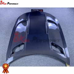 Black Series Style Carbon Fiber Hood For Mercedes-Benz AMG GT GTS GTC GTR 2015-2019