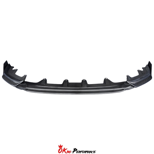 TAKD Style Dry Carbon Fiber Front Lip For BMW 5 Series G60 2024-On