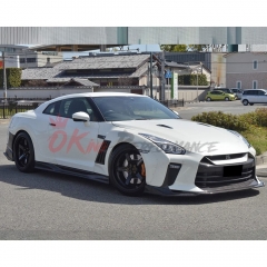 MY17 Top Secret Style Carbon Fiber Rear Fender Splitter For Nissan R35 GTR 2008-2019