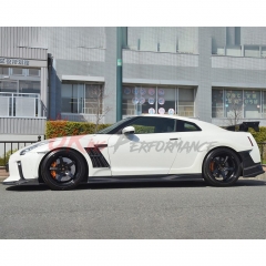 Top Secret Style Carbon Fiber Rear Fender Wheel Trim For Nissan R35 GTR 2008-2019