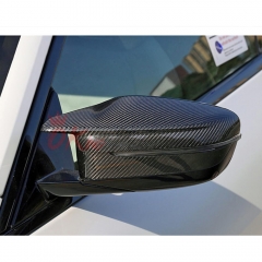 Dry Carbon Fiber Replace Mirror Cover For BMW G82 M4 G80 M3 2020-2024 RHD