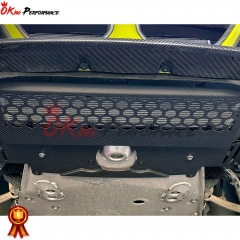 Dry Carbon Fiber Skid Plate Under Engine Cover Guard Panels For BMW G82 M4 G80 M3 2020-2024