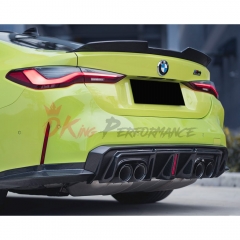 CMST Style Dry Carbon Fiber Rear Diffuser For BMW G82 M4 G80 M3 2020-2024