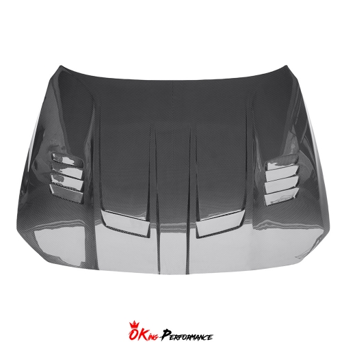 CMST Vented Style Carbon Fiber Hood For BMW G80 M3 G82 M4 2020-2024