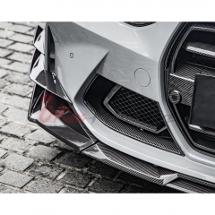 SQ Style Dry Carbon Fiber Front Lip For BMW G82 G83 M4 G80 G81 M3 2020-2024