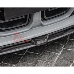 SQ Style Dry Carbon Fiber Front Bumper Air Intake Duct Vents For BMW G82 G83 M4 G80 G81 M3 2020-2024