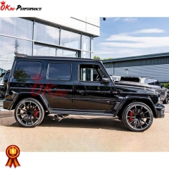 Brabus Style Dry Carbon Fiber Roof Spoiler For Mercedes Benz G Class W464 G500 AMG G63 2018-2020