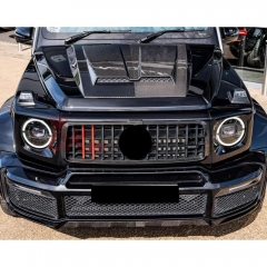 Brabus Style Dry Carbon Fiber Hood For Mercedes Benz G Class W464 G500 AMG G63 2018-2020