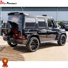 BraBx Style Dry Carbon Fiber Wheel Spare Tire Cover For Mercedes Benz G Class W464 G500 AMG G63 2018-2020