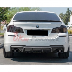 V1 Style Carbon Fiber Rear Diffuser For BMW 5 Series F10 F18 2010-2016