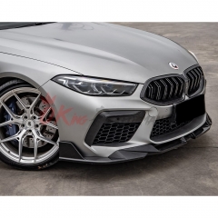 OEM Style Dry Carbon Fiber Front Bumper Vent Trim For BMW M8 F90 F91 F92 F93 2020-2024