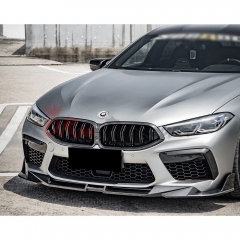 SQ Style Dry Carbon Fiber Front Lip For BMW M8 F90 F91 F92 F93 2020-2024