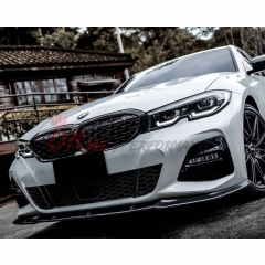 FD Style Carbon Fiber Front Lip For BMW 3 Series G20 2019-2022