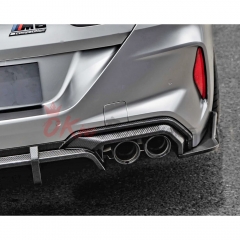 SQ Style Dry Carbon Fiber Rear Diffuser For BMW M8 F90 F91 F92 F93 2020-2024