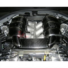 MINES Style Carbon Fiber Engine Cover For Nissan R35 GTR 2008-2016