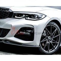 FD Style Carbon Fiber Front Lip For BMW 3 Series G20 2019-2022