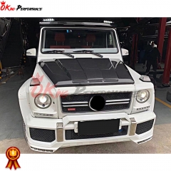 TopCar Style Carbon Fiber Hood For Mercedes Benz G Class W463 2005-2018