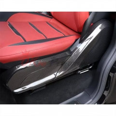 Dry Carbon Fiber Seat Side Panel Cover For Mercedes Benz G Class W464 G500 G63 2019-2025