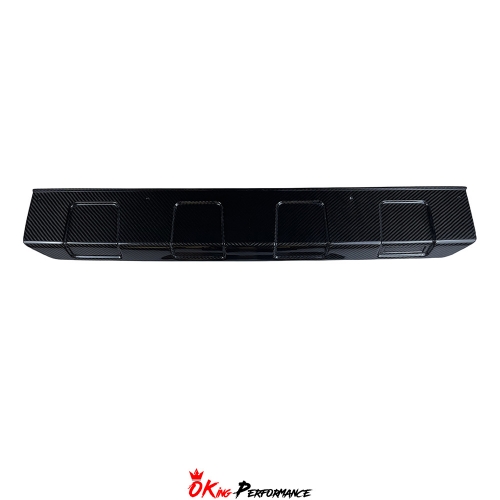 G800 Style Dry Carbon Fiber Rear Lip Cover Parts For Mercedes Benz G Class W464 G63 Brabus 2019-2025