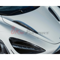 Dry Carbon Fiber Hood Vent For Mclaren 720S